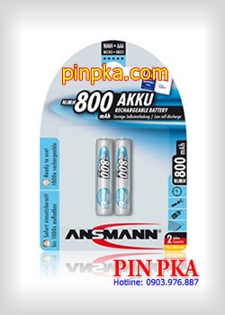 Pin sạc cao cấp Ansmann AAA 800mAh BP2 5030982