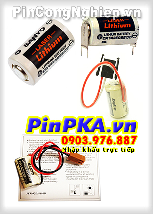 Pin Lithium Sanyo CR14250SE 850mAh 3V