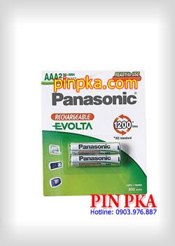 Pin Sạc Panasonic AAA 1.2v 800mAh HHR-4MVT/2B