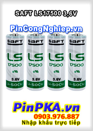 Pin Lithium Saft LS17500 3600mAh 3,6V