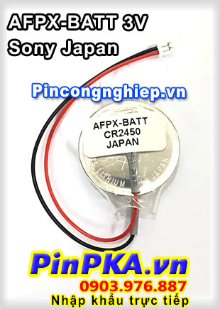 Pin Lithium PLC-CNC Sony AFPX-BATT CR2450 3V