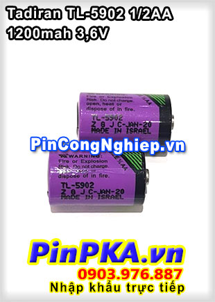 Pin Lithium PLC-CNC Tadiran TL-5902 1200mAh 3,6V