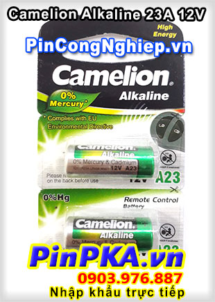 Pin Remote Cửa Cuốn 12V Camelion 23A