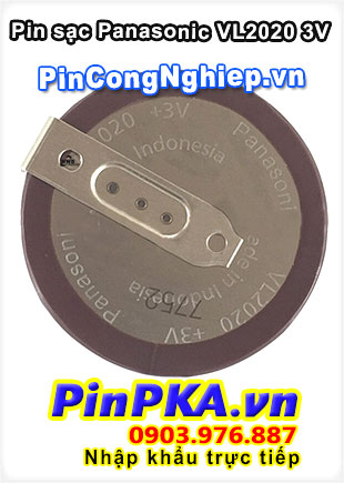 Pin Sạc Lithium Đồng Tiền 3V Panasonic VL2020