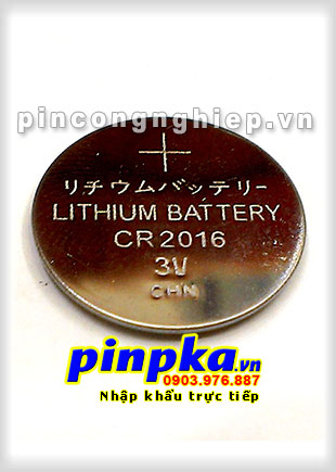 Pin Lithium Đồng Tiền 3V CR2016
