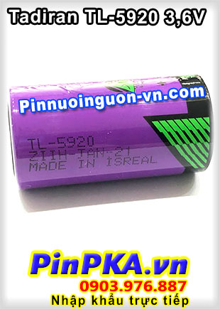 Pin Lithium Tadiran TL-5920 8500mAh 3,6V