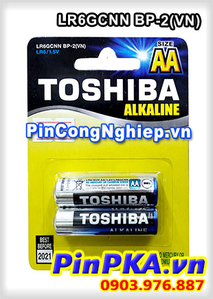 Pin Alkaline AA 1,5V Toshiba LR6GCNN BP-2(VN)