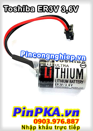 Pin Lithium PLC-CNC Toshiba ER3V 1000mAh 3,6V