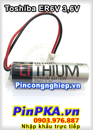 Pin Lithium PLC-CNC Toshiba ER6V 2000mAh 3,6V