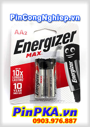 Pin tiểu AA Energizer Max Alkaline Power Seal E91/BP2 LR6