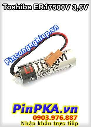 Pin Lithium PLC-CNC Toshiba ER17500V 2700mAh 3,6V