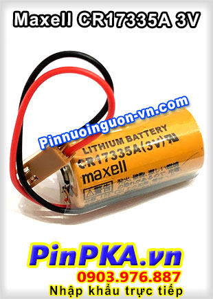 Pin Lithium Maxell CR17335A 1650mAh 3V