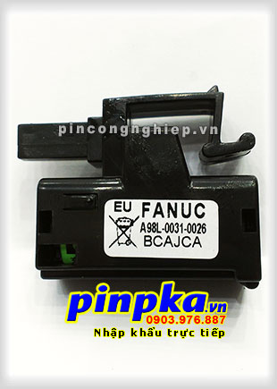 Pin Lithium PLC-CNC GE FANUC A98L-0031-0026/ A02B-0309-K102 1750mAh 3V