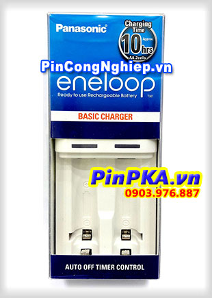 Bộ sạc 2 Pin AA AAA Panasonic Eneloop (Không kèm Pin)