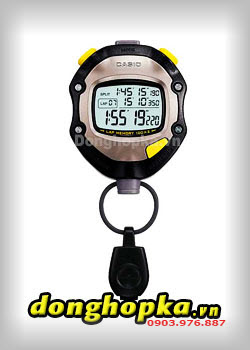 Đồng hồ bấm giây StopWatch Casio HS-70W-1DF (100 Lap)