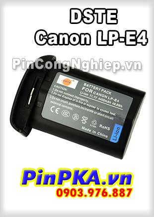 Thay cell Pin Máy Chụp Ảnh DSTE Canon LP-E4 11,1v 4400mAh