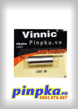 Pin Alkaline 9V Vinnic High Voltage L822