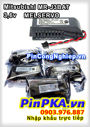 Pin Lithium PLC-CNC Mitsubishi MR-J3BAT 2000mAh 3,6V