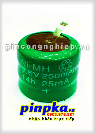 Pin Ni-MH  250H3A 3,6V 250mAh