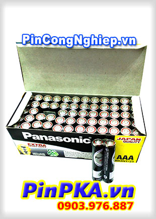 Pin 1,5v Panasonic AAA Extra Heavy Duty Hộp 60 viên R03NT/2S