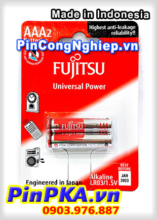 Pin Đũa AAA Alkaline Fujitsu  LR03 (2B)