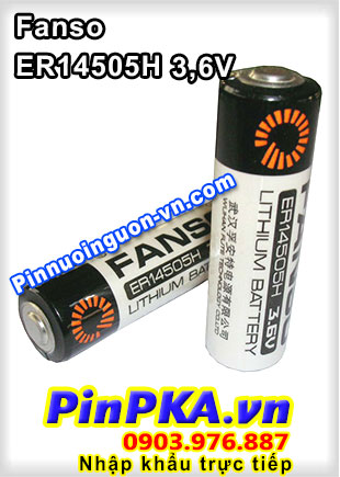 Pin Lithium PLC-CNC FANSO ER14505H 2600mAh 3,6V