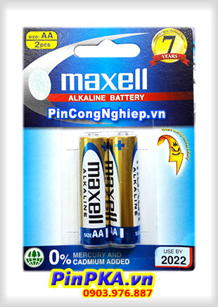 Pin Alkaline AA 1,5V Maxell LR6(GD)2B
