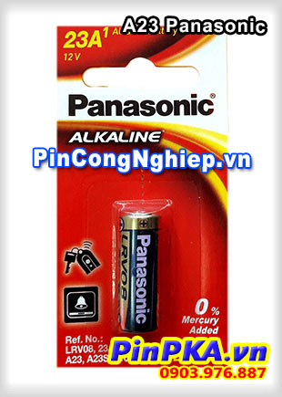 Pin Remote cửa cuốn 12v Alkaline Panasonic A23