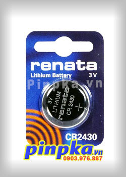 Pin Lithium Đồng Tiền 3V Renata CR2430