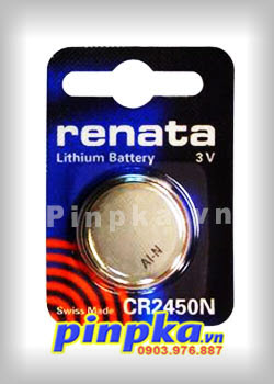 Pin Lithium Đồng Tiền Renata CR2450N 3V