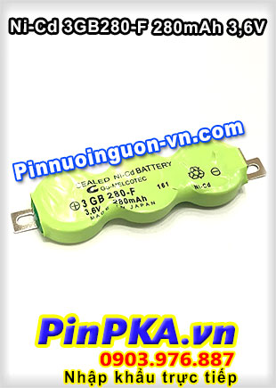Pin Nicd 3GB280-F 280mAh 3,6V