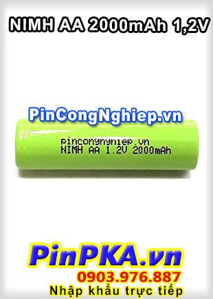 Pin Sạc Công Nghiệp-Pin Cell 1,2v Ni-MH AA2000mAh
