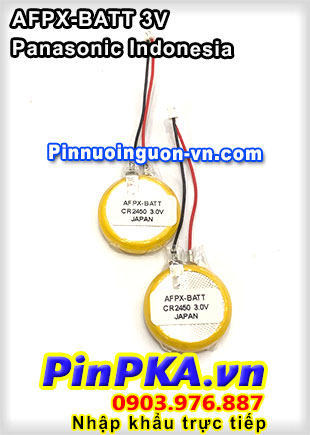 Pin Lithium Đồng Tiền 3V Panasonic AFPX-BATT