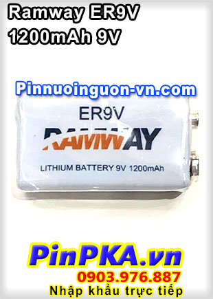 Pin Lithium Ramway ER9V 1200mAh 9V