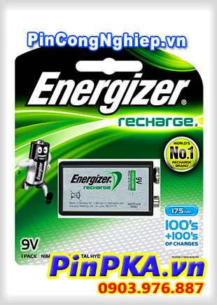 Pin sạc 9v Energizer Recharge NH22N-175 6HR61 175mAh