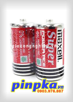 Pin trung C 1,5v Maxell Super Power Ace R14P(AR)