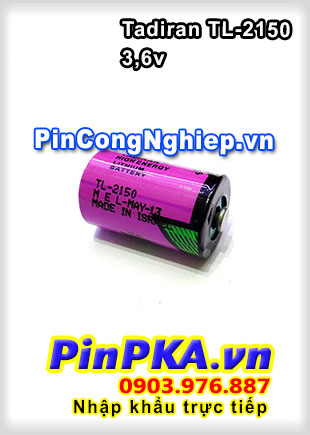Pin Lithium Tadiran TL-2150 1000mAh 3,6V
