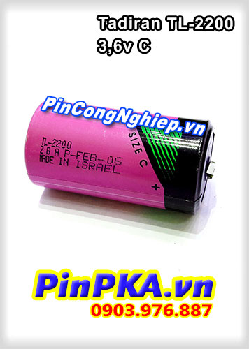 Pin Lithium PLC-CNC Tadiran TL-2200 7200mAh 3,6V