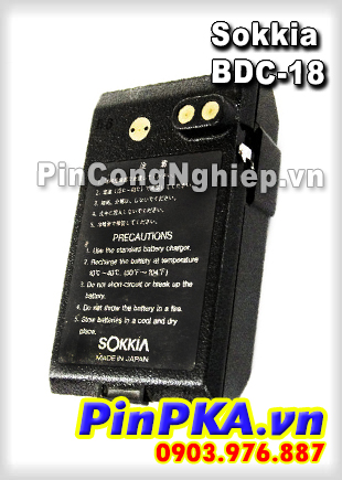 Thay cell Pin Máy Trắc Địa-Toàn Đạc Sokkia BDC-18