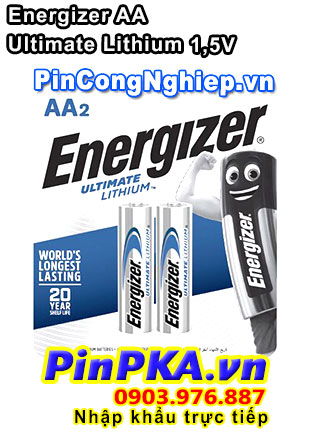 Pin tiểu AA Energizer Ultimate Lithium L91 BP-2