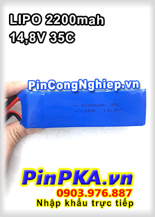 Pin Lithium Polymer LIPO 2200mah 14,8V 35C