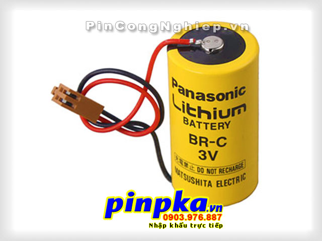 Pin Nuôi Nguồn PLC-CNC Lithium 3v Panasonic BR-CCF1TH 5000mAh
