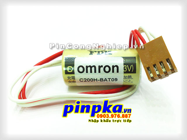 Pin Nuôi Nguồn PLC-CNC Lithium  3v Omron C200H-BAT09 2/3A 1800mAh