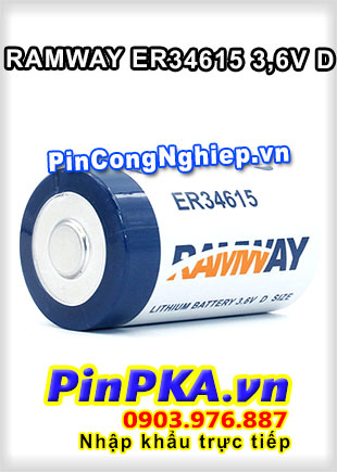 Pin Lithium PLC-CNC RAMWAY ER34615 19000mAh 3,6V