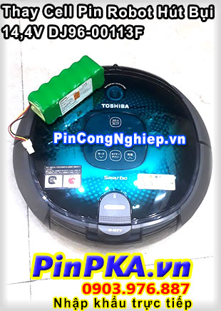 Thay Cell Pin Robot Hút Bụi DJ06-00113F 14,4V