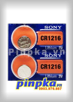 Pin cúc áo 3V Sony Lithium CR1216