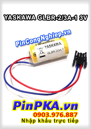 Pin Lithium PLC-CNC Yaskawa Motoman GL BR-2/3A-1 1200mAh 3V