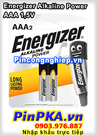Pin Energizer Alkaline Power AAA E92 BP2 1,5V