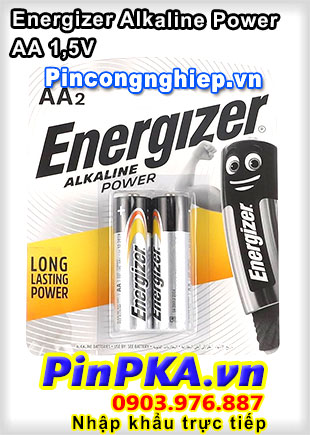Pin Energizer Alkaline Power AA E91 BP2 1,5V